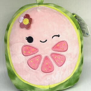 Squishmallow LENA the Guava Fruit 8" SCENTED 2021 NEW with Tags